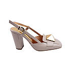 Туфлі жіночі Mario Muzi бежеві натуральна шкіра, 38, фото 3