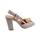 Туфлі жіночі Mario Muzi бежеві натуральна шкіра, 38, фото 4