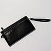 Стильний чоловічий гаманець з екошкіри (21х11х5 см) Zipper Long Чорний / Чоловічий клатч портмоне, фото 9