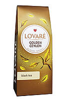 Чай Lovare Golden Ceylon черный байховый цейлонский 80г картон (57588)