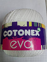 Пряжа Cotonex Eva 02 молочна