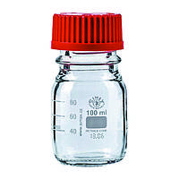 Бутыль для реагентов с винтовой крышкой и градуировкой 100 мл ТС (SIMAX) (2070/R/100)
