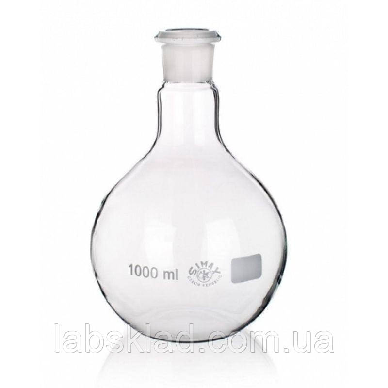 Колба плоскодонна (SIMAX) ТС П-1- 100-29/32 (8003/100), фото 1