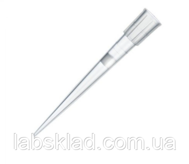 Універсальный наконечник до піпет-дозатора, 100 мкл, стерильні з фільтром (96 шт у штативі), фото 1