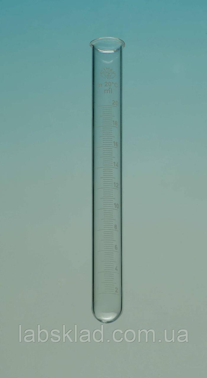Пробірка градуйована 17х190 ТС 25 мл (SIMAX) (7832/17х190), фото 1