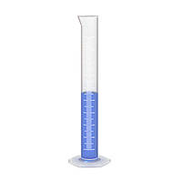 Цилиндр мерный с носиком и объемной градуировкой полипропиленовый 1000 мл
