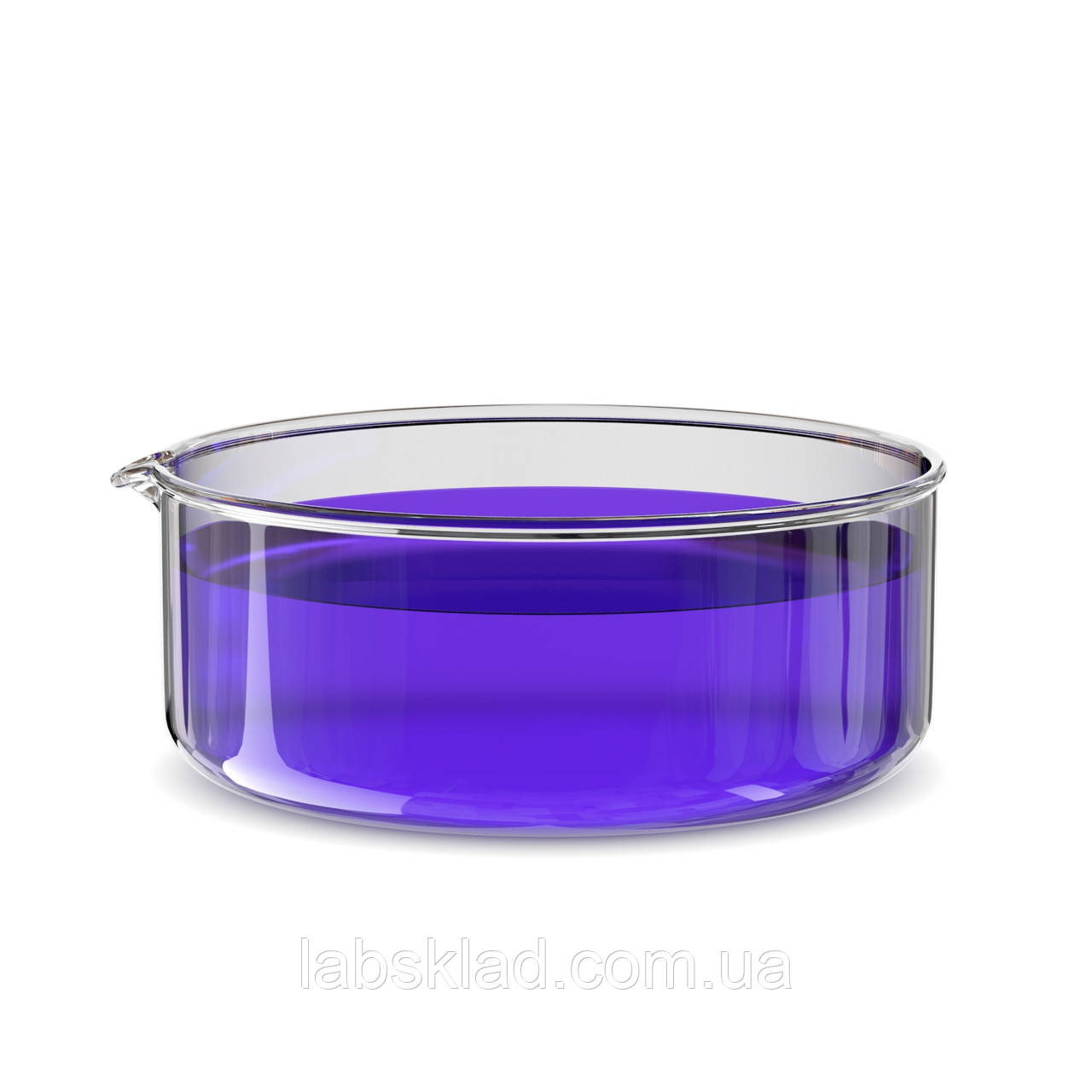 Чашка кристалізаційна з носиком D=90х45 мм 250 мл, фото 1