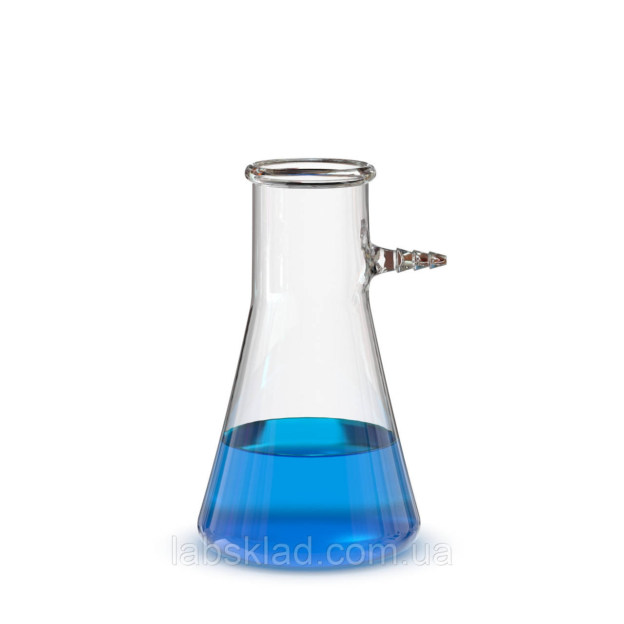 Колба Бунзена з тубусом 125 мл (Dгорловини = 24 мм), фото 1