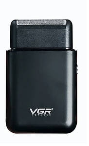 Портативна електробритва (шейвер) VGR Men`s Shaver Black V-390