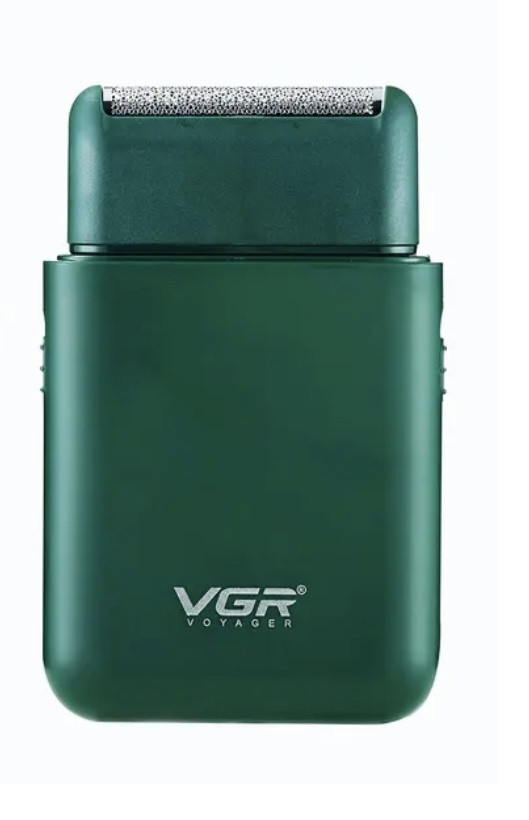 Портативна електробритва (шейвер) VGR Men`s Shaver Olive V-390