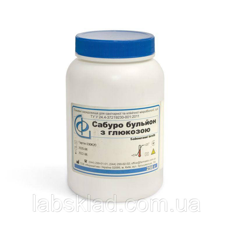 Бульйон Сабуро з глюкозою сухий Фармактив, фото 1
