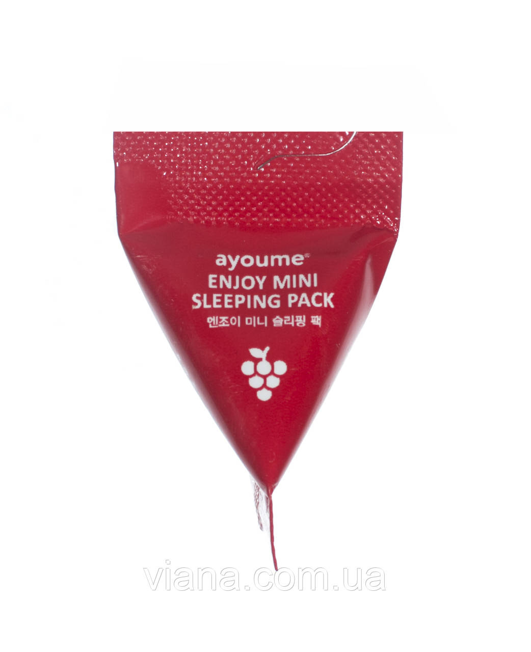 Нічна маска для обличчя з червоним вином AYOUME Enjoy Mini Sleeping Pack 3 г