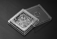 Чашка IVF 4-лункова з полістиролу SPL 66х66 мм dотвору=15,8 мм