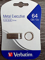 Verbatim Metal Executive USB 2.0 64GB Silver