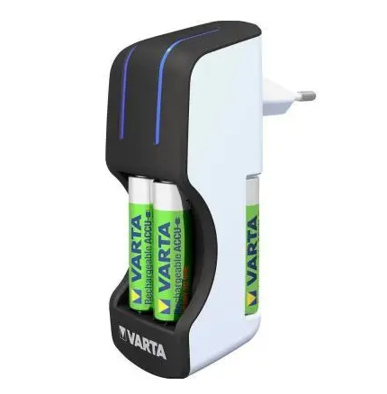 Зарядний пристрій Varta 57642 101 451 для акумуляторів + 4xAA 2100мАч, фото 1
