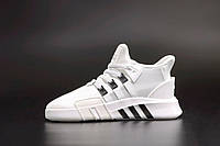 Кроссовки мужские Adidas EQT белые Адидас Эквипмент текстильные. код KD-12200