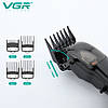 Машинка для стрижки волосся  VGR Hair Clipper 9000 RPM V-653, фото 3