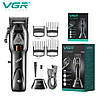 Машинка для стрижки волосся  VGR Hair Clipper 9000 RPM V-653, фото 4