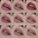 Рідка матова помада для губ Relouis Nude Matte Complimenti No 26 Холодний рожевий, 4,5 г, фото 4