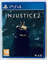 Injustice 2, Б/У, русские субтитры - диск для PlayStation 4