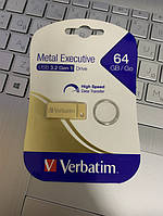 Verbatim Metal Executive USB 3.2 64GB Gold