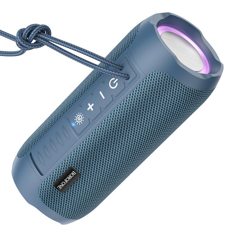 Портативна блютуз колонка BOROFONE BR21 | AUX, SD-card, Bluetooth, USB, FM-Radio| Синій