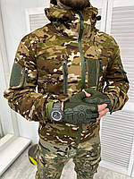 Демісезонна тактична куртка SOFT-SHELL Tactique Мультикам