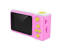 Цифровий фотоапарат дитячий Smart Kids Camera V7 Рожевий — 200663, фото 3