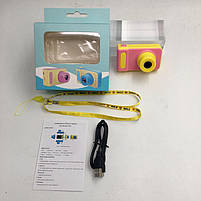 Цифровий фотоапарат дитячий Smart Kids Camera V7 Рожевий — 200663, фото 7