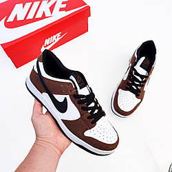 Чоловічі кросівки Nike SB Dunk Brown White