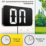 Настінний електронний годинник Mids з великими цифрами і датою. Настільний годинник., фото 9