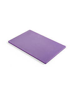 Дошка обробна Hendi 825570 HACCP 450x300x12,7mm фіолетова для алергіків.