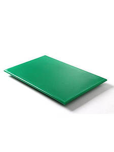 Дошка обробна Hendi 825549 HACCP 450x300x12,7mm зелена для овочів.
