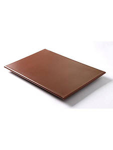 Дошка обробна Hendi 825556 HACCP 450x300x12,7mm коричнева для м'яса та ковбас.