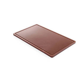 Дошка обробна HACCP GN1/1 Hendi 826041 530х325х15mm коричнева