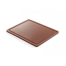 Дошка обробна HACCP GN1/2 Hendi 826140 260x320х12mm коричнева