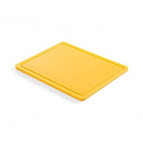 Дошка обробна HACCP GN 1/2 Hendi 826157 260x320х12mm жовта для сирого птаха