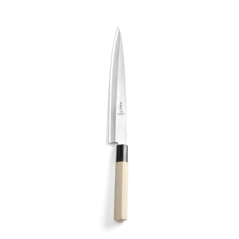 Ніж японський Sashimi L24cm Hendi 845042 дерев'яна ручка