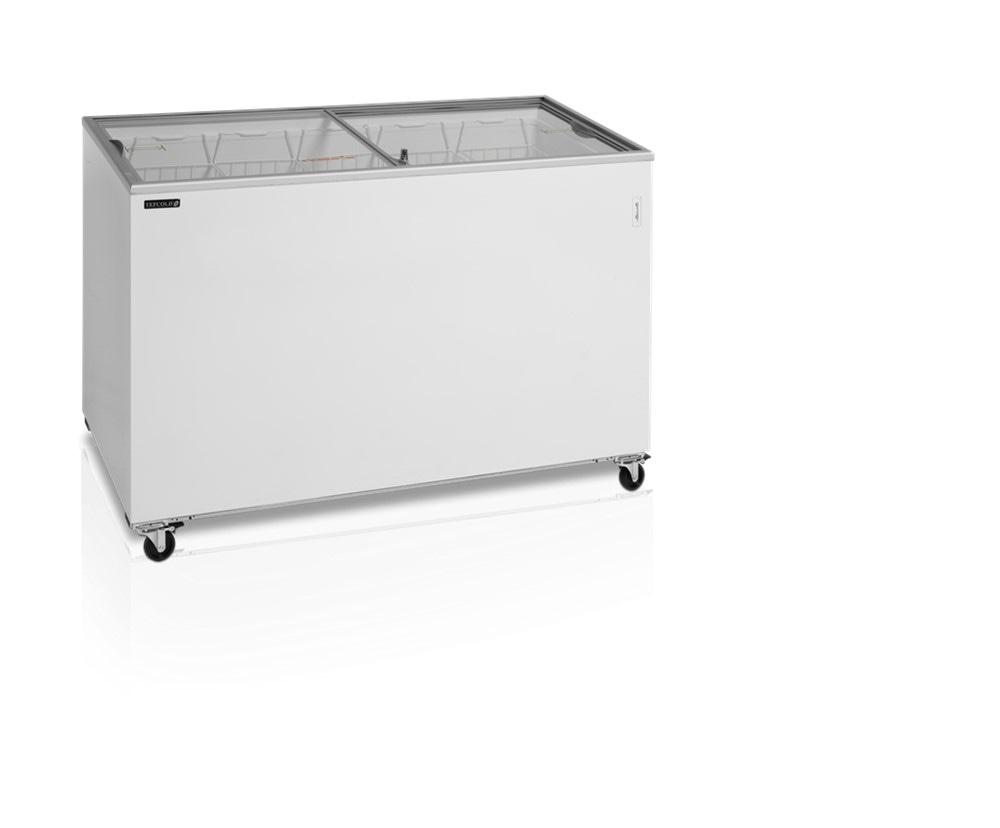Морозильна скриня з прямим склом 401 л Tefcold IC400SC для морозива