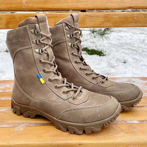 Купить Зимние Берцы Тактические Мужские Кожаные 36-47р Ботинки Военные ...