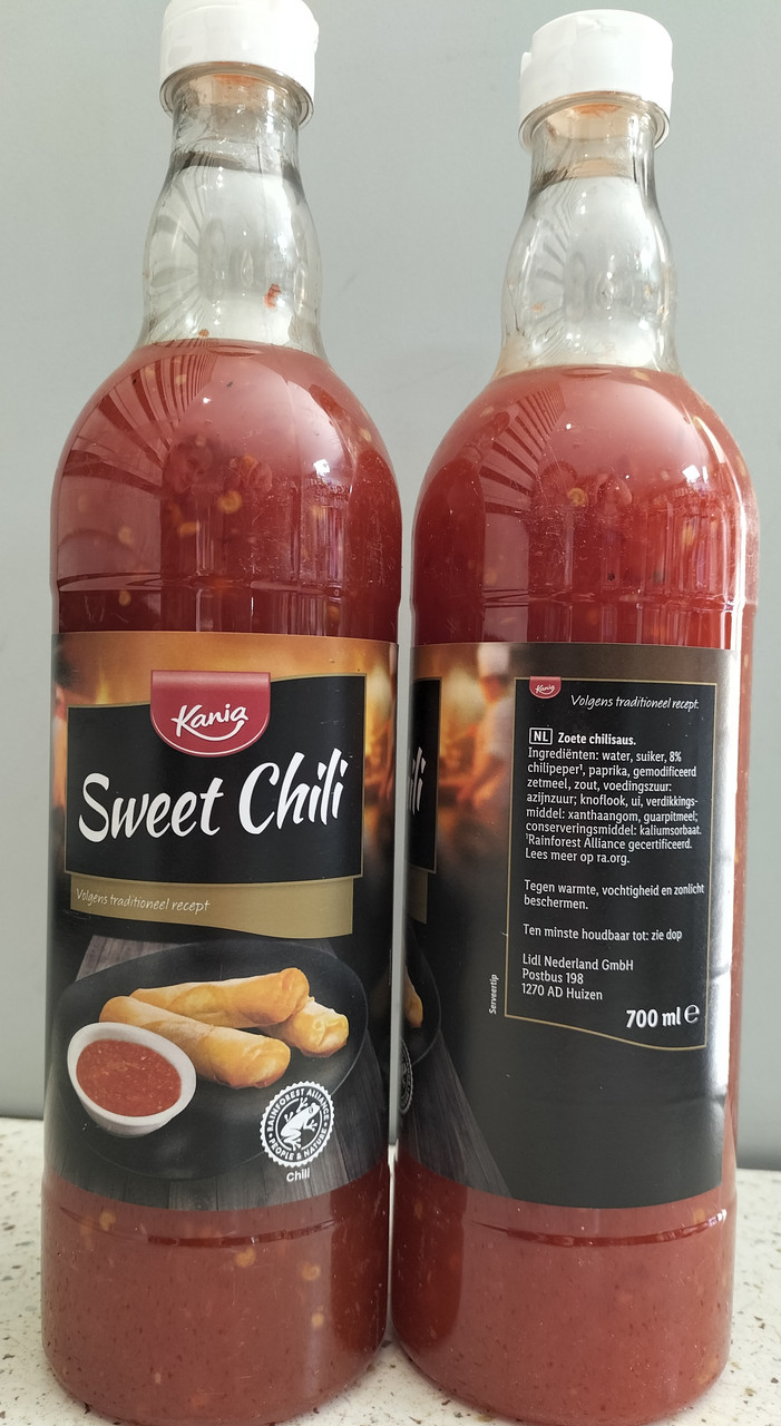 Соус Kania sweet chili 700g Острый пикантный соус Кисло-сладкий соус Острый соус для мяса - фото 1 - id-p1791371778