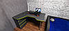 Комп'ютерний стіл геймерський письмовий Буст сучасний ігровий для пк комп'ютера геймера школяра офісу дому геймерські столи, фото 3