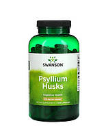 Шелуха семян подорожника, Psillium Husks, 610 mg, Swanson 300 капсул