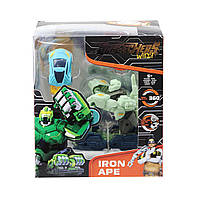 Машинка-трансформер SCREECHERS WILD! S4 L2 - Айрон Ейп EU685201