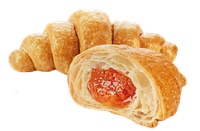 Круасан Apricot fairytale з абрикосовим наповнювачем  (ваговий без індивідуальної упаковки)  1,65 кг ТМ TONIYA