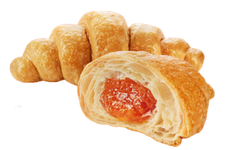 Круасан Apricot fairytale з абрикосовим наповнювачем  (ваговий без індивідуальної упаковки)  1,65 кг ТМ TONIYA