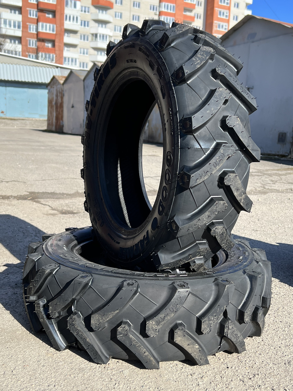 Шина на мотоблок 6.50/80R14 AS FARMER під жигульський диск
