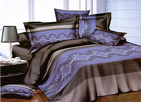 Постільний комплект Абстракція, Сатин (Сімейний)