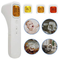 Безконтактний інфрачервоний термометр для дорослих та дітей, Shun Da / Електронний побутовий градусник / Пірометр