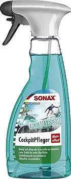 Очисник-поліроль пластику матовий 500 мл SONAX Cockpitpfleger — ocean-fresh (364241)